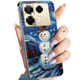 etui-do-infinix-note-40-5g-wzory-balwan-zima-snieg-obudowa-pokrowiec-case