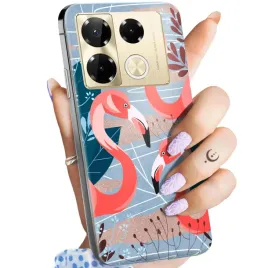 etui-do-infinix-note-40-5g-wzory-flaming-flamingi-ptaki-obudowa-pokrowiec