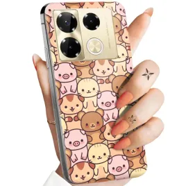 etui-do-infinix-note-40-5g-wzory-zwierzeta-pieski-kotki-lamy-domowe-dziekie