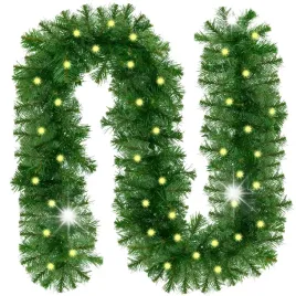 girlanda-swiateczna-sztuczna-3m-delux-gesta-piekna-jak-zywa-lampki-50led
