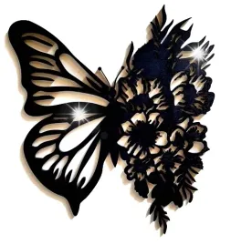 obraz-azurowy-dekoracja-scienna-3d-kwiaty-motyl-l-panel-40cm