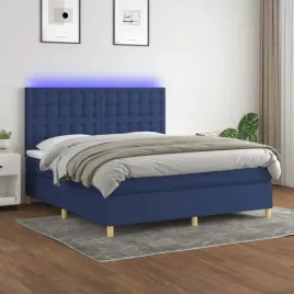 vidaxl-lozko-kontynentalne-z-materacem-niebieskie-180x200-cm-tkanina
