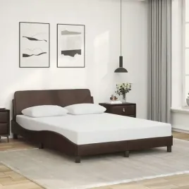 vidaxl-rama-lozka-z-zaglowkiem-brazowa-140x190-cm-sztuczna-skora