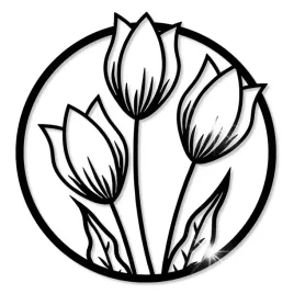 obraz-azurowy-dekoracja-scienna-3d-kwiaty-tulipany-l-panel-kolo-fi-40cm