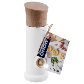 mlynek-bambusowy-bialy-do-mielenia-pieprzu-soli-przypraw-reczny-15-cm