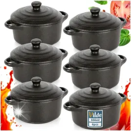6x-naczynie-do-zapiekania-zaroodporne-miska-miseczka-kokilka-pokrywka-300ml