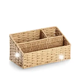organizer-biurowy-z-przegrodkami-papierowy-brazowy-pleciony-pojemnik