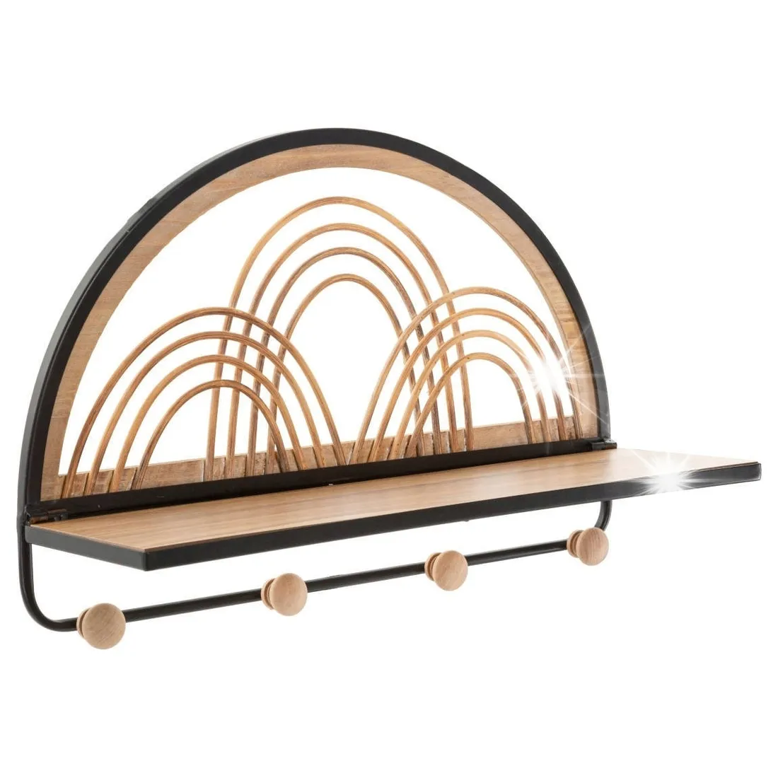 rattanowa-polka-scienna-z-haczykami