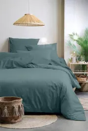 poszwa-na-koldre-bawelniana-zielona-minimalistyczna-140-x-200-cm-eden