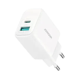 ladowarka-joyroom-jr-tcf21-sieciowa-usb-c-usb-a-20w-pd-qc-3-0-biala