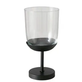swiecznik-na-tealight-przezroczysty-czarny-dekoracyjny-tulipan-15-x-305-cm