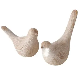 figurki-dekoracyjne-bezowe-ptaszki-z-poliresinu-karimo-2-szt-17-x-6-x-13-cm