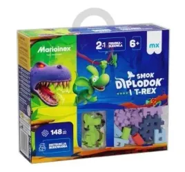 mario-inex-mini-waffle-diplodok-i-t-rex-148-klockow