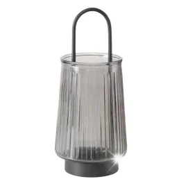 swiecznik-szklany-szary-z-metalowym-uchwytem-okragly-255-x-11-cm
