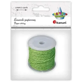 titanum-sznurek-papierowy-2mm-10m-zielono-zloty-do-pakowania-i-kreatywn