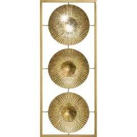 dekoracja-scienna-zlota-motyw-kola-ozdoba-3d-61x25