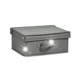 organizer-do-szafy-pojemnik-tekstylny-z-pokrywa-na-ubrania-szary-33x28