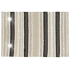 dywan-bezowy-czarny-bawelniany-boho-60-x-90-fancy