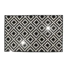dywan-do-kuchni-antyposlizgowy-wzor-geometryczny-50x80-dywanik-czarno-bialy