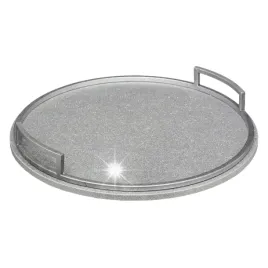 taca-srebrna-okragla-z-uchwytami-brokatowa-podstawka-do-serwowania-sr-37-cm