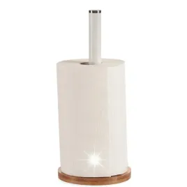 stojak-na-recznik-papierowy-metalowy-bialy-bambusowa-podstawa-155x30-cm