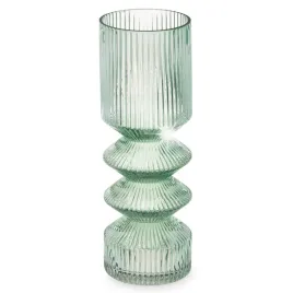 szklany-wazon-w-ksztalcie-tuby-z-ryflowanego-szkla-8-x-23-cm-zielony