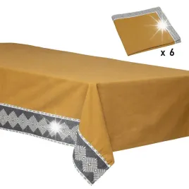obrus-bawelniany-prostokatny-zolty-ochra-150-x-250-cm-6-serwetek