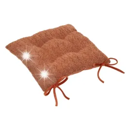 poduszka-na-krzeslo-pomaranczowa-terakota-wiazana-boucle-soana-38-x-38-cm