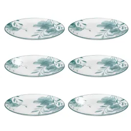 talerze-obiadowe-porcelanowe-zestaw-6-sztuk-motyw-kwiatowy-o-265-cm