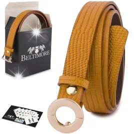 skorzany-pasek-damski-do-spodni-sukienki-zolta-skora-nat-18cm-beltimore