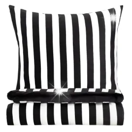 posciel-rayas-z-mikrofibry-w-czarno-biale-pasy-160x200-2-70x80-cm-homla
