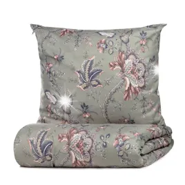 posciel-claras-z-mikrofibry-szara-w-liscie-i-kwiaty-160x200-2-70x80-cm-ho