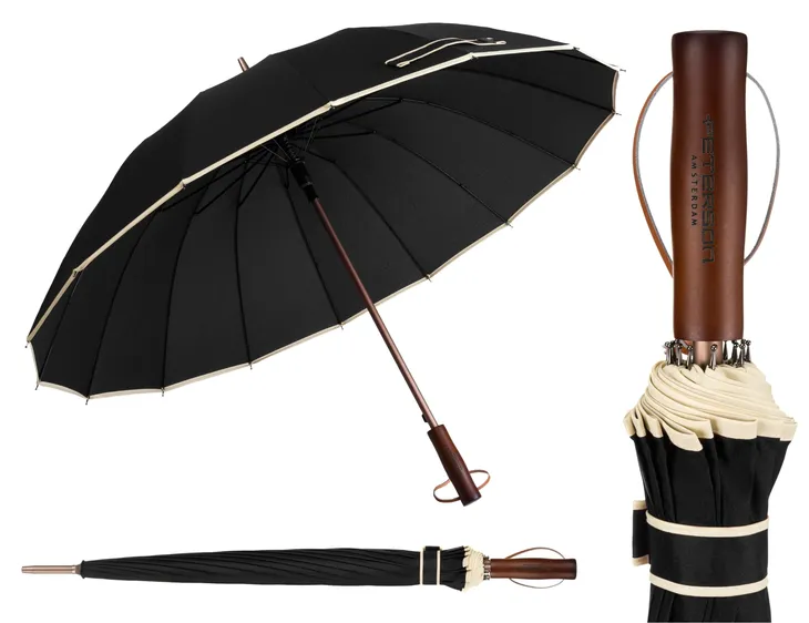 Parasol rządowy elegancki parasolka premium duży przeciwdeszczowy Peterson