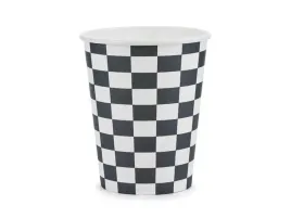 partydeco-kubeczki-papierowe-szachownica-6-sztuk-220ml