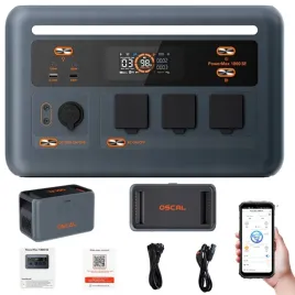 oscal-powermax-1800se-1800w-stacja-zasilania-1024wh-z-aplikacja-i-bateria