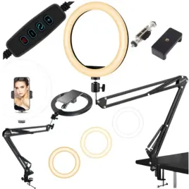 lampa-pierscieniowa-statyw-biurkowy-uchwyt-na-smartfona-vlog-streaming-yt