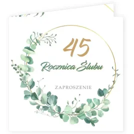 zaproszenie-45-rocznica-slubu-eukaliptus-beauty-15x15-cm-1-szt