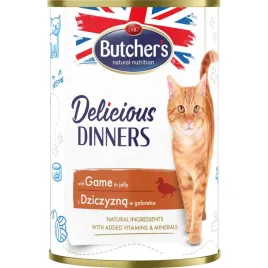mokra-karma-dla-kota-butcher-s-delicious-dinners-kaw-dziczyzna-gal-400g