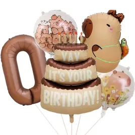 balony-kapibara-tort-urodzinowe-cyfra-0-zestaw-5-szt