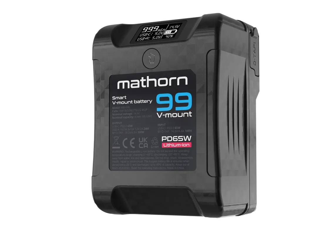 mathorn-mb-v99-smart-oled-v-mount-99wh-pd-65w