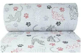 mata-lazienkowa-koty-wzor-z-kotami-szara-czarna-antyposlizgowa-65x10cm