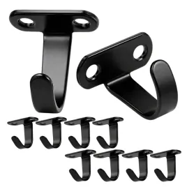 10x-haczyk-sufitowy-33-mm-czarny-metalowy-wieszak-uchwyt-do-drobiazgow