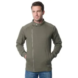 bluza-meska-hopenlife-golf-rozsuwana-z-polarem-khaki
