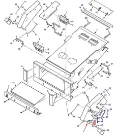 70537291-lacznik-obudowy-kombajnu-zbozowego