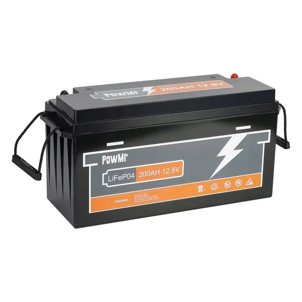 Akumulator LiFePO4 200Ah 12V PowMr 200A BMS, Zamiennik AGM i GEL do kampera