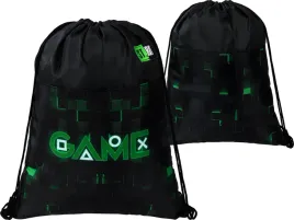 st-right-szkolny-worek-na-buty-obuwie-stroj-gimnastyczny-green-game-gamer