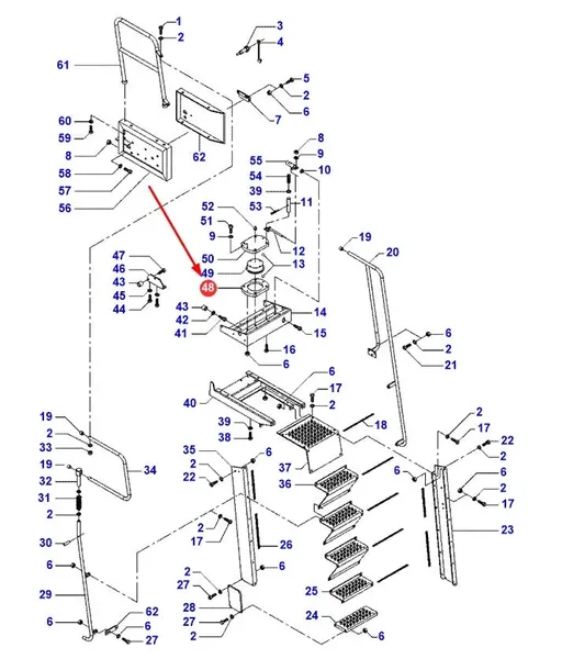 d28981258-flansza-drabiny-kombajnu-numer-katalogowy-oryginalu-d28981258