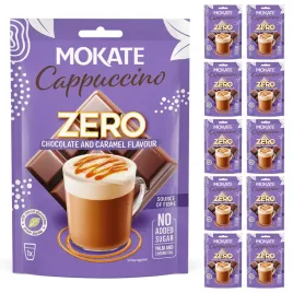 napoj-kawowy-kawa-cappuccino-mokate-czekolada-karmel-20g-0-cukru-10-sztuk