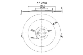 951498n-talerz-redlicy-gladki-300x3-0-mm