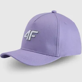 czapka-z-daszkiem-dziecieca-4f-bawelniana-regulowana-sportowa-fioletowa